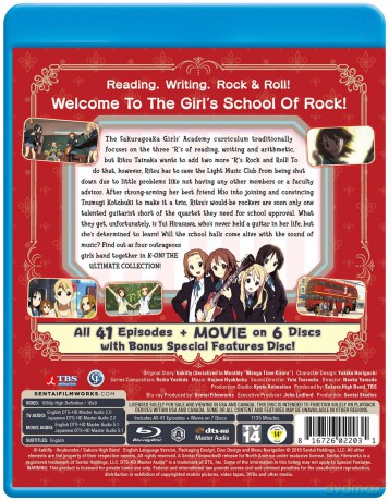 K-On: Ultimate Collection [7xBlu-ray]