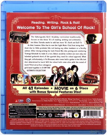 K-On: Ultimate Collection [7xBlu-ray]