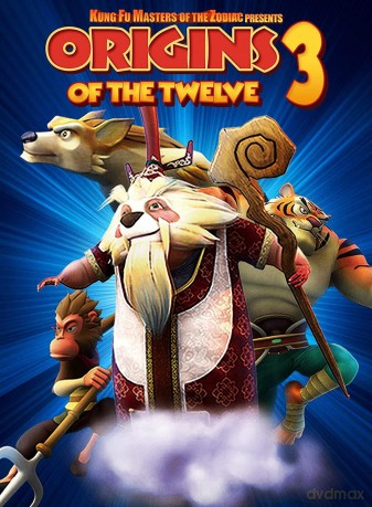 Kung Fu Masters Of The Zodiac Origins Of The Twelve 3 [DVD]