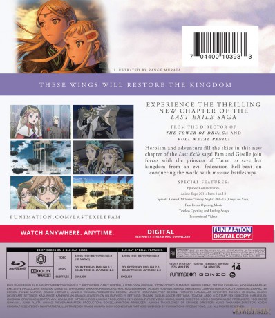 Last Exile - Fam The Silver Wing - Season 2 - Essentials [DVD]