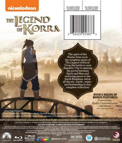 Legend of Korra: The Complete Series (Legenda Korry) [8xBlu-Ray]