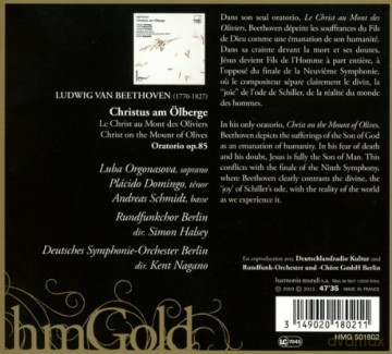 Beethoven: Christ on the Mount of Olives [CD]