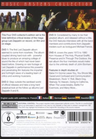 Led Zeppelin: Music Masters Collection (Box Set) [4DVD]