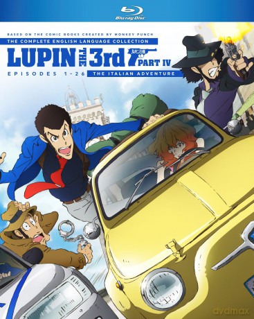 Lupin the 3rd Part IV The Italian Adventure [3xBlu-Ray]