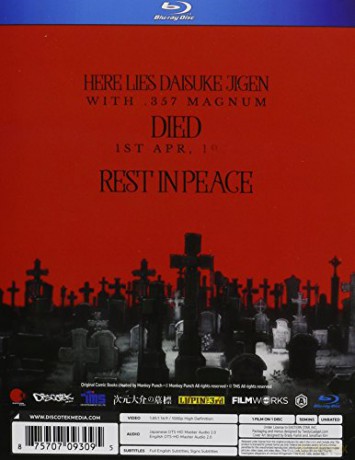 Lupin the 3rd: Jigen's Gravestone [Blu-Ray]