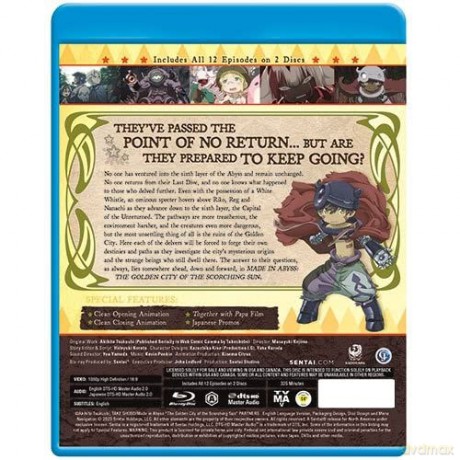 Made In Abyss: Golden City Of The Scorching Sun [DVD]