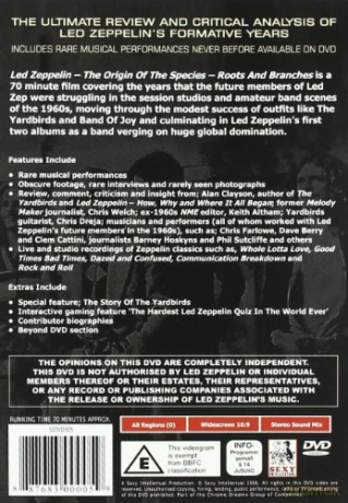 Led Zeppelin: The Origin Of The Species - A Critical Review [DVD]