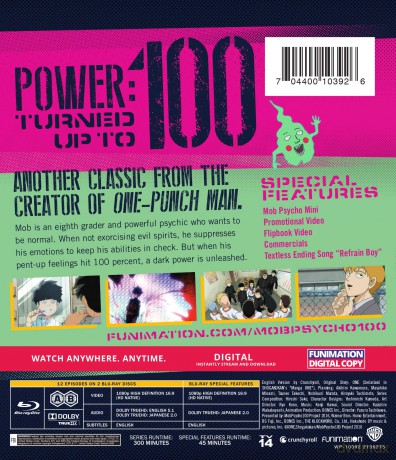 Mob Psycho 100 - Season 1 - Classics [DVD]