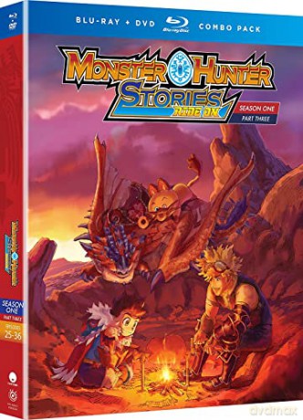 Monster Hunter Stories Ride On season 1 Part 3 [2xBlu-Ray]+[2xDVD]