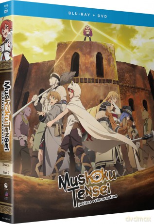 Mushoku Tensei: Jobless Reincarnation season 1 Part 2 [2xBlu-Ray]+[2xDVD]