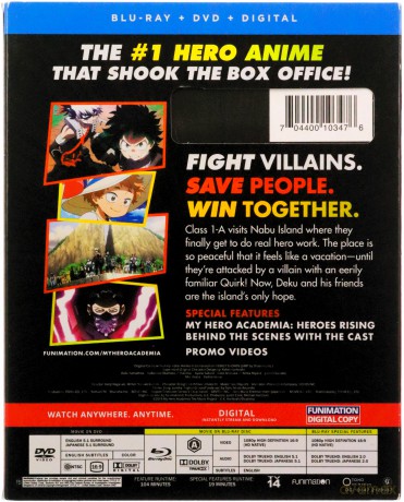 My Hero Academia: Heroes Rising [Blu-Ray]+[DVD]