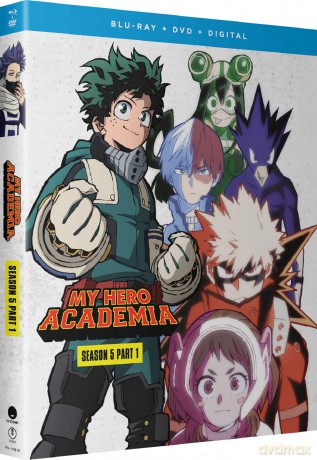 My Hero Academia season 5- Part One (Akademia bohaterów) [2xBlu-Ray]+[2xDVD]