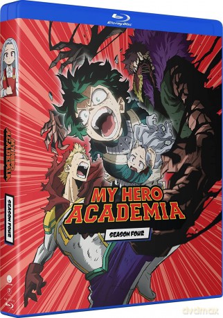 My Hero Academia  season 4 (Akademia bohaterów) [4xBlu-Ray]