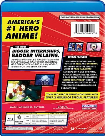 My Hero Academia  season 4 (Akademia bohaterów) [4xBlu-Ray]