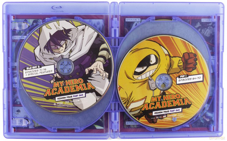 My Hero Academia season 4- Part 1(Akademia bohaterów)  [2xBlu-Ray]+[2xDVD]