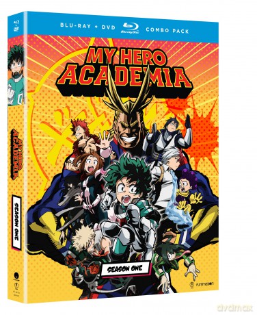 My Hero Academia season 1 (Akademia bohaterów)  [2xBlu-Ray]+[2xDVD]