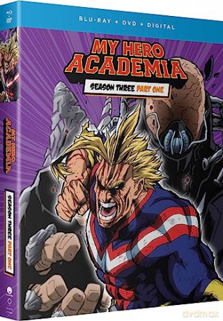 My Hero Academia season 3 - Part 1 (Akademia bohaterów) [2xBlu-Ray]+[2xDVD]