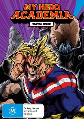 My Hero Academia season 3 - Part 1 (Akademia bohaterów)  [2xBlu-Ray]+[2xDVD]