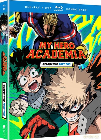 My Hero Academia season 2 - Part 2 (Akademia bohaterów) [2xBlu-Ray]+[2xDVD]