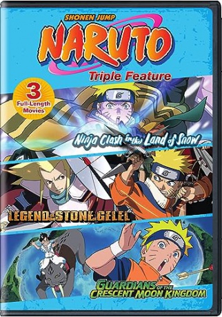 Naruto Movies Triple Feature [3DVD]