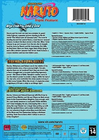 Naruto Movies Triple Feature [3DVD]
