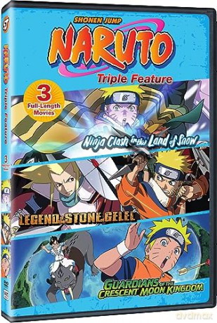 Naruto Movies Triple Feature [3DVD]