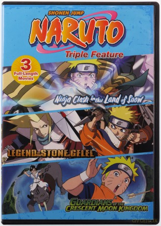 Naruto Movies Triple Feature [3DVD]