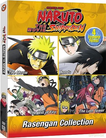 Naruto Shippuden The Movie Rasengan Collection (4pk/DVD) [DVD]
