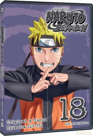 Naruto Shippuden Uncut Set 18 (DVD) [DVD]