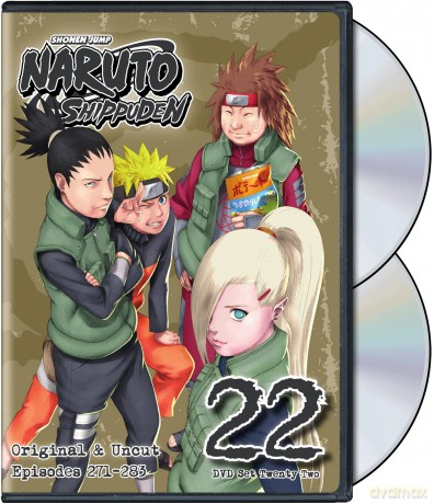 Naruto Shippuden Uncut Set 22 (DVD) [DVD]