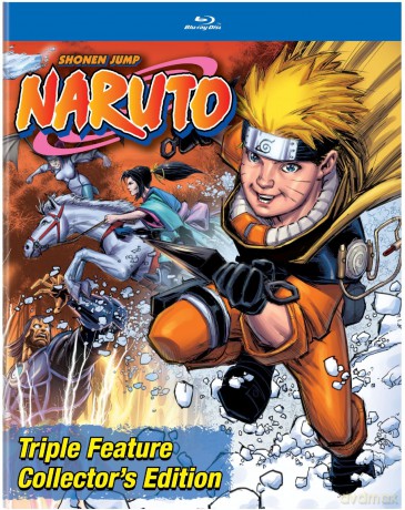Naruto Triple Feature Collector's Edition [Blu-Ray]