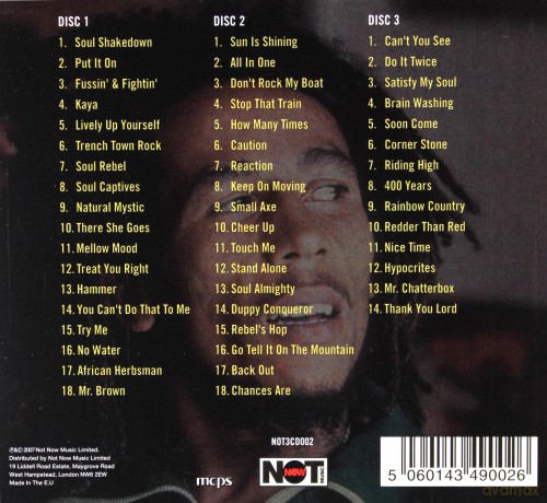 Bob Marley: A Legend - 50 Reggae Classics [3CD]