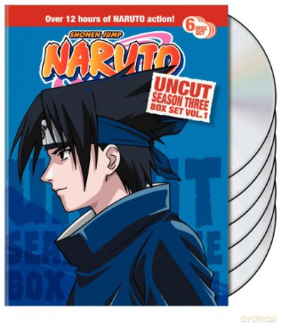 Naruto Uncut Box Set: Season 3, Vol. 1 [DVD]