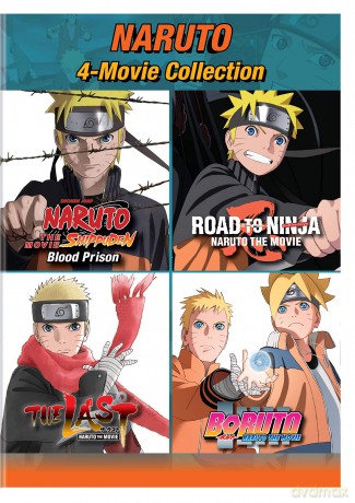 Naruto: 4-Movie Collection (DVD) [DVD]