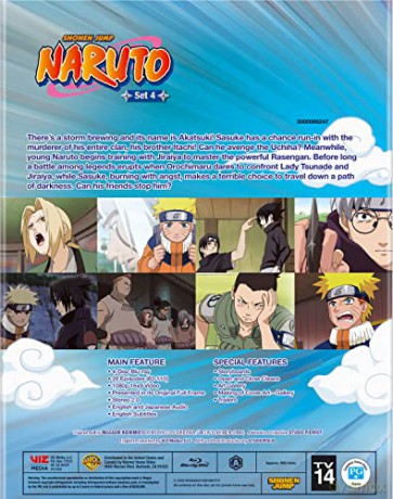 Naruto: Set 4 [4xBlu-Ray]