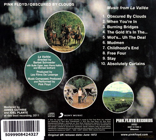 Pink Floyd: Obscured By Clouds [CD]
