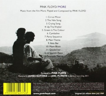 More soundtrack (Pink Floyd) [CD]