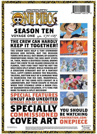 One Piece - Season Ten, Voyage One [DVD]