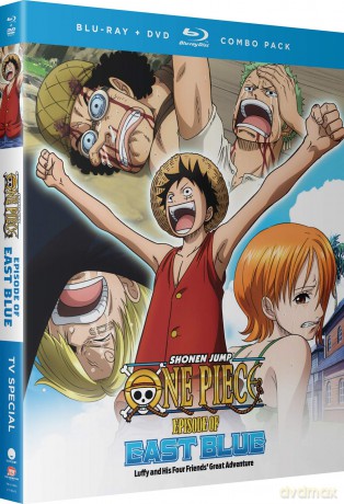 One Piece: Episode of East Blue (Luffy and His Four Friends' Great Adventure) [Blu-Ray]+[DVD]