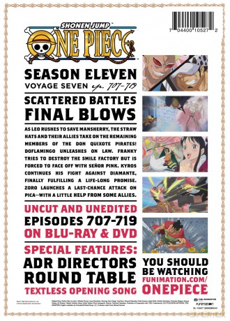 One Piece: Season Eleven, Voyage Seven [Blu-Ray]+[DVD]