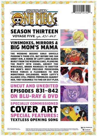 One Piece: Season Thirteen - Voyage Five [2xBlu-Ray]+[2xDVD]