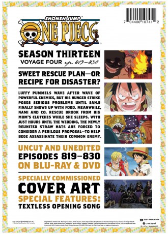One Piece: Season 13- Voyage Four [2xBlu-Ray]+[2xDVD]
