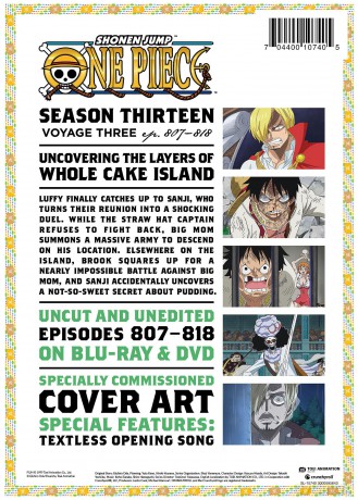 One Piece: Season Thirteen - Voyage Three [2xBlu-Ray]+[2xDVD]