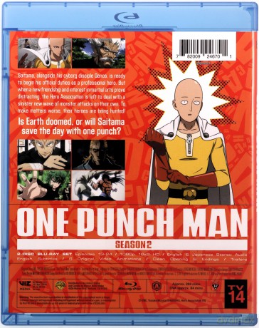 One-Punch Man season 2 [2xBlu-Ray]