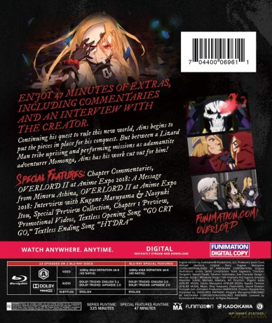 Overlord II season 2 [2xBlu-Ray]