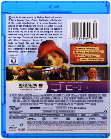 Paddington [Blu-Ray]+[DVD]