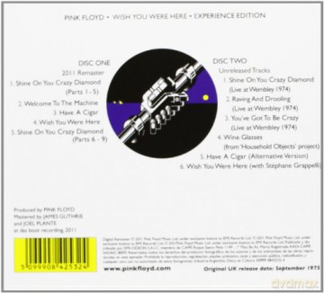 Pink Floyd: Wish You Were Here (Experience) [2CD]