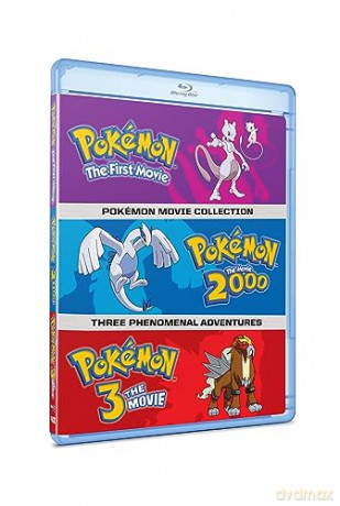 Pokémon: The Movies 1-3 [Blu-Ray]