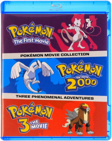 Pokémon: The Movies 1-3 [Blu-Ray]