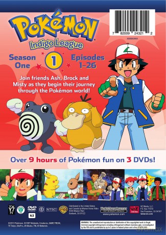 Pokémon Indigo League: Season 1 [DVD]